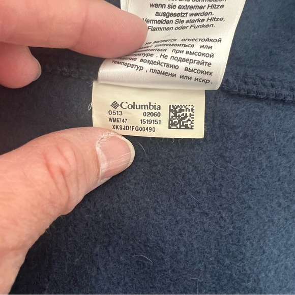 Men’s Columbia Steens Mountain™ Fleece Vest | Collegiate Navy | Large - Picture 8 of 14